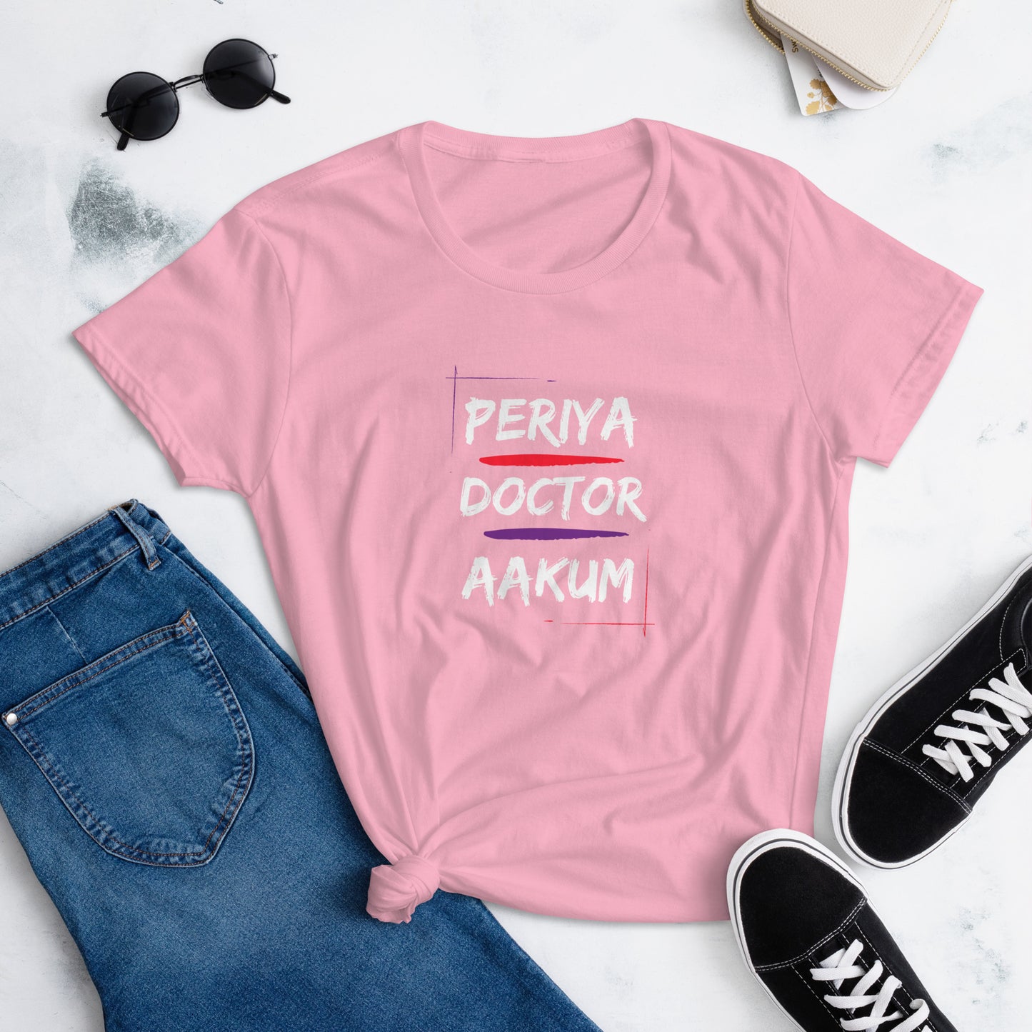 Periya Doctor aakum Women's short sleeve t-shirt