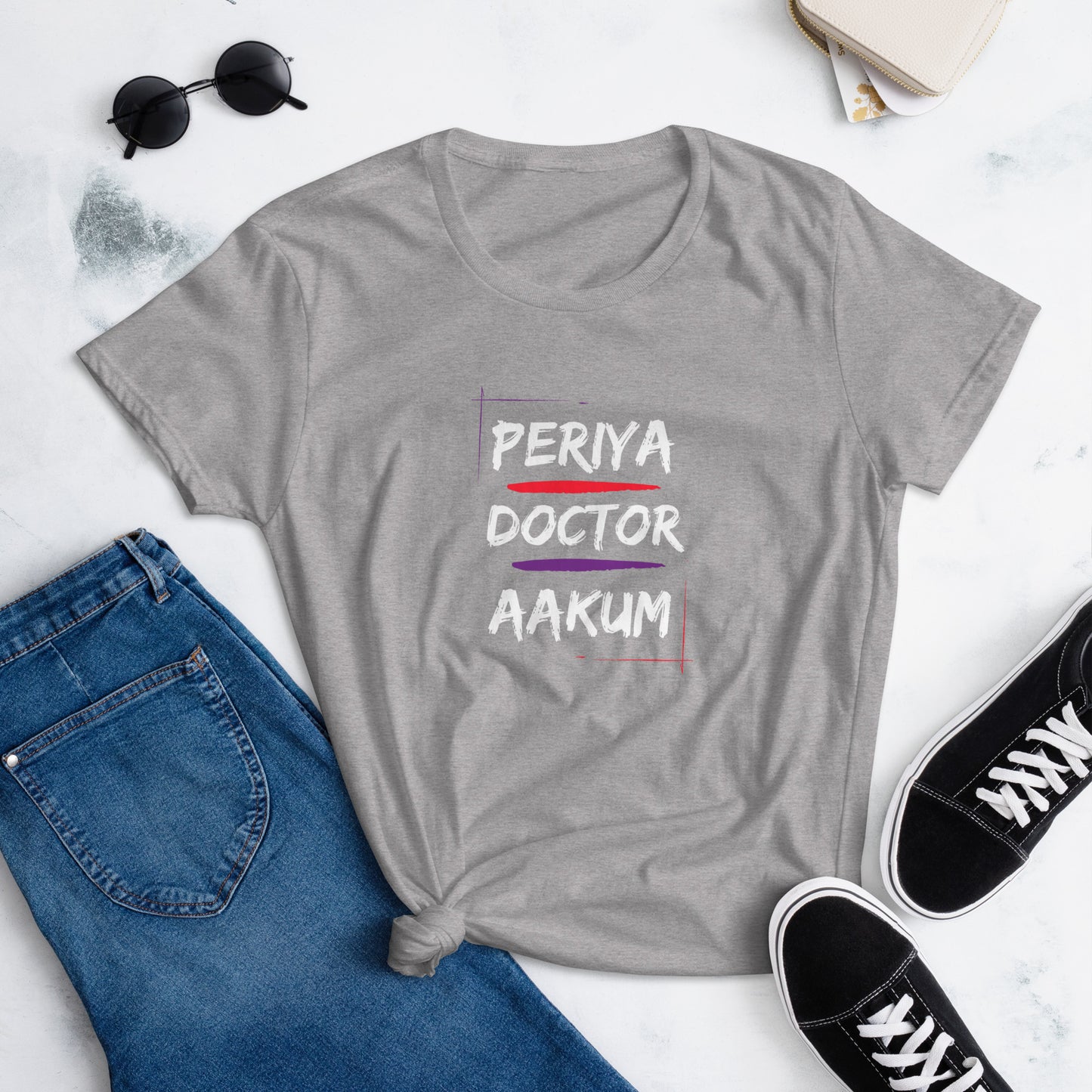 Periya Doctor aakum Women's short sleeve t-shirt
