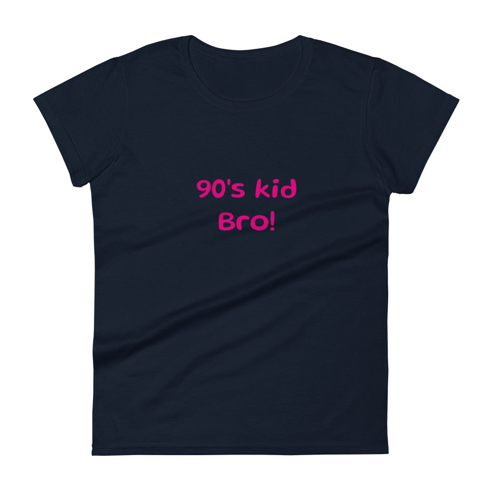 90s kid bro Women's short sleeve t-shirt